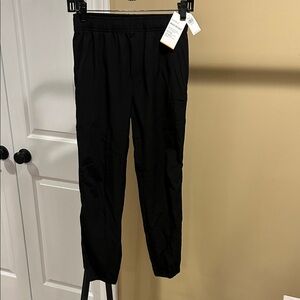 Boys Black Jogger Pants
